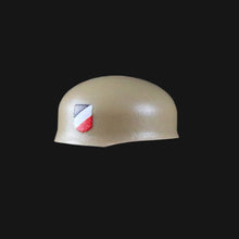Load image into Gallery viewer, BrickArms Fallschirmjäger Helmet Printed (2 Emblems)