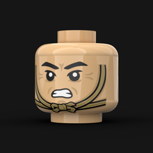 Load image into Gallery viewer, MT. Asian Chinstrap-Heads (various designs)