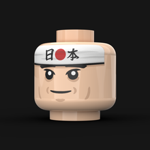 Load image into Gallery viewer, LN. Japanese Hachimaki-Heads (various designs)