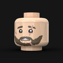 Load image into Gallery viewer, LN. Bearded Heads (various designs)
