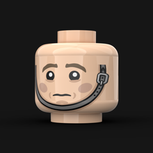 Lade das Bild in den Galerie-Viewer, LN. Köpfe - WW2 Deutscher/Schwarzer Kinnriemen (versch. Designs)
