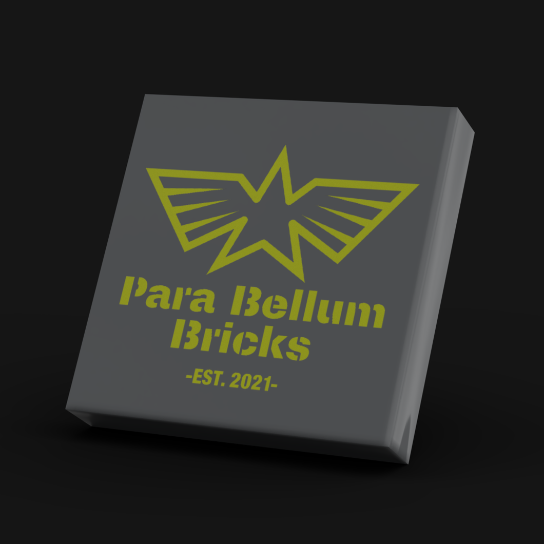 Tile 2x2 Para Bellum Bricks Logo
