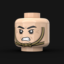 Load image into Gallery viewer, LN. Asian Chinstrap-Heads (various designs)
