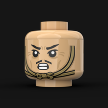 Load image into Gallery viewer, MT. Asian Chinstrap-Heads (various designs)
