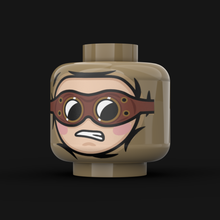 Lade das Bild in den Galerie-Viewer, WW2 Deutsche Balaclava Köpfe "D.Tan" (versch. Designs)
