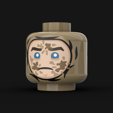 Lade das Bild in den Galerie-Viewer, WW2 Deutsche Balaclava Köpfe "D.Tan" (versch. Designs)
