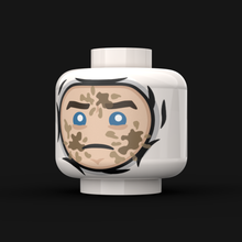 Lade das Bild in den Galerie-Viewer, WW2 Deutsche Balaclava Köpfe "Weiß" (versch. Designs)
