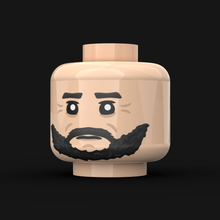 Load image into Gallery viewer, LN. Bearded Heads (various designs)
