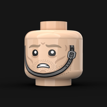 Lade das Bild in den Galerie-Viewer, LN. Köpfe - WW2 Deutscher/Schwarzer Kinnriemen (versch. Designs)
