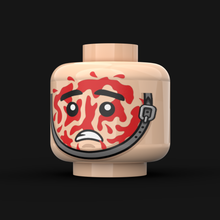 Lade das Bild in den Galerie-Viewer, LN. Köpfe - WW2 Deutscher/Schwarzer Kinnriemen (versch. Designs)
