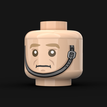 Lade das Bild in den Galerie-Viewer, LN. Köpfe - WW2 Deutscher/Schwarzer Kinnriemen (versch. Designs)
